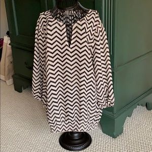 Chico’s Chevron Print Blouse